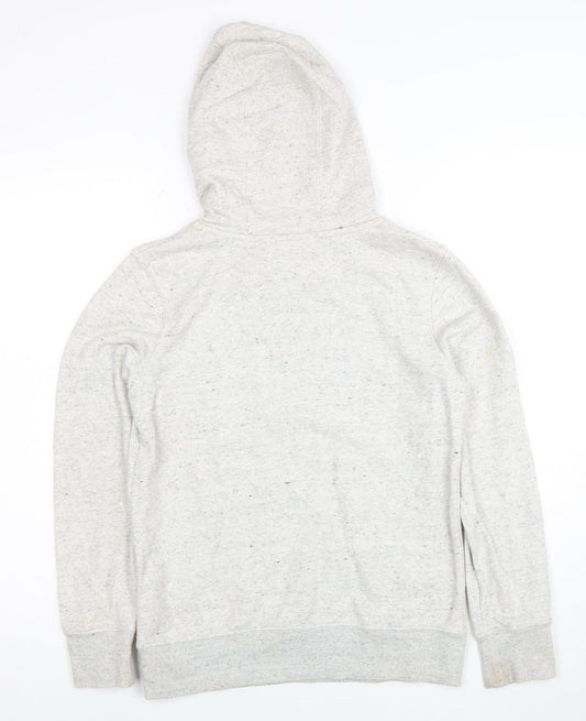 Levi's Boys Grey Logo Pullover Hoodie Size 14 Years Cotton Blend