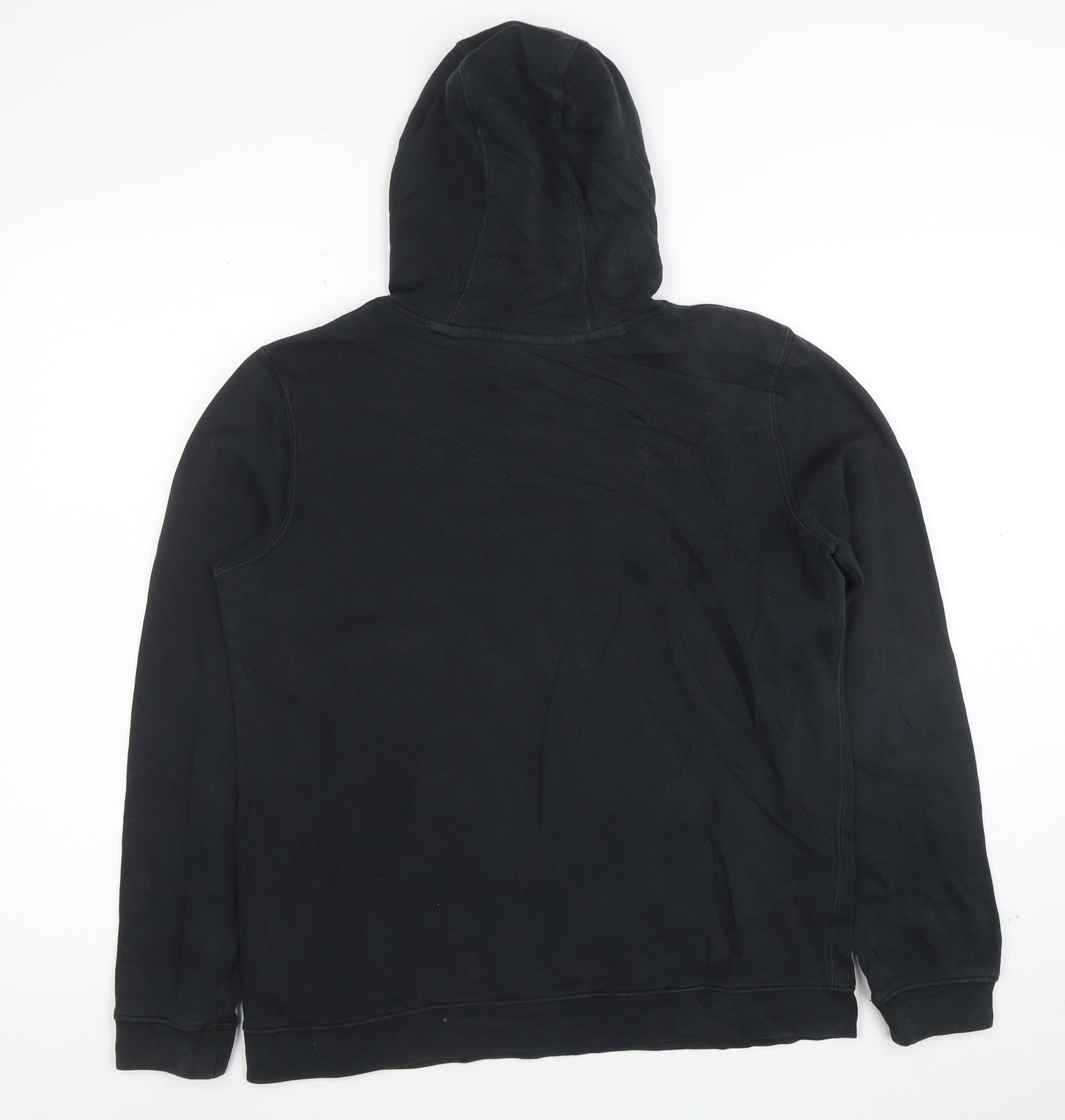 Nike Boys Black XL Pullover Hoodie with Logo Print 13-15 Years