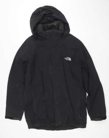 The North Face Men's Black S Waterproof Hooded Parka Jacket
