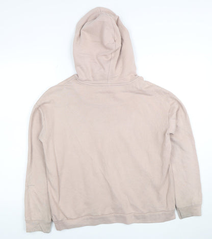 Disney Mickey Mouse Womens Beige Pullover Hoodie XS Reserved