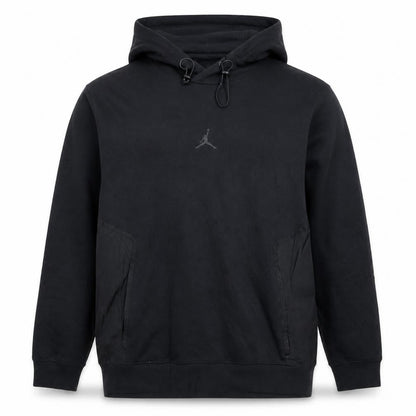 Jordan Men's Black Pullover Hoodie M Regular Fit Dri-Fit Sportswear