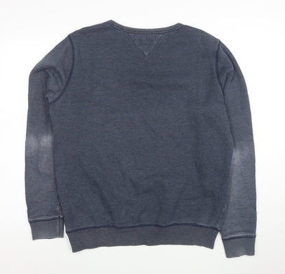 Tommy Hilfiger Denim Men's Blue Crew Neck Sweatshirt L