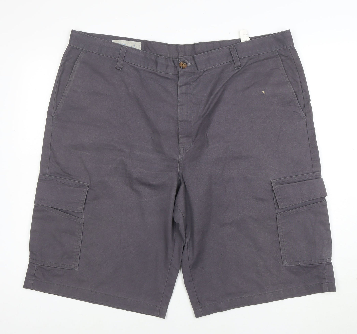 Dickies Men's Grey Cargo Work Shorts Size L Regular Fit