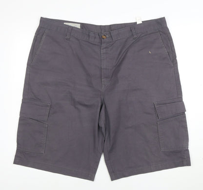Dickies Men's Grey Cargo Work Shorts Size L Regular Fit
