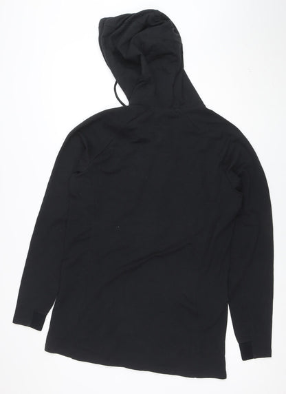 Gymshark Men's Black Full Zip Slim Fit Hoodie Size S