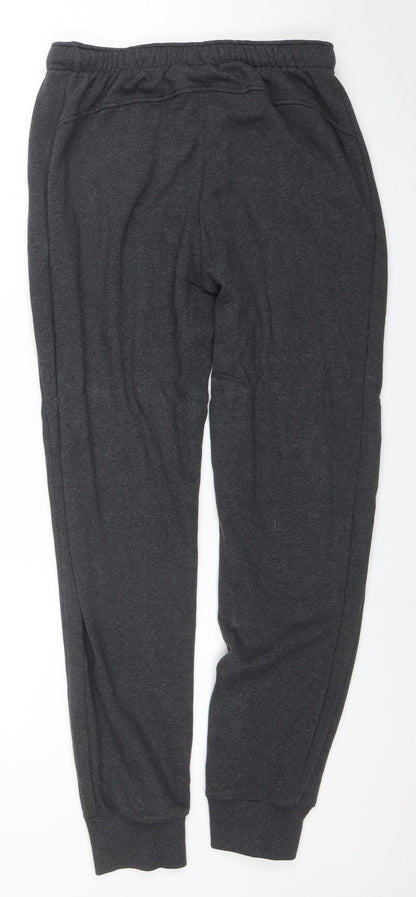 Puma Men Grey Jogger Sweatpants M Regular Fit Activewear