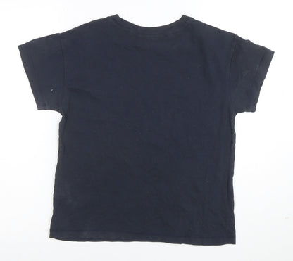 Champion Womens Black Medium Basic Cotton T-Shirt