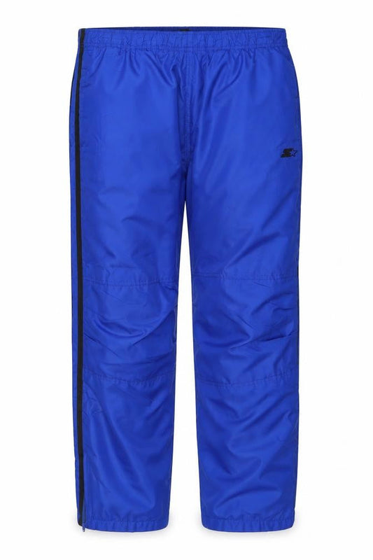 Front view of M-Star boys’ blue xl (14-16 years) track pants polyester lined sportswear
