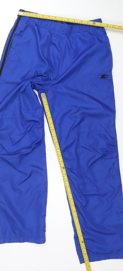 M-Star Boys Blue XL (14-16 Years) Track Pants Polyester Lined Sportswear