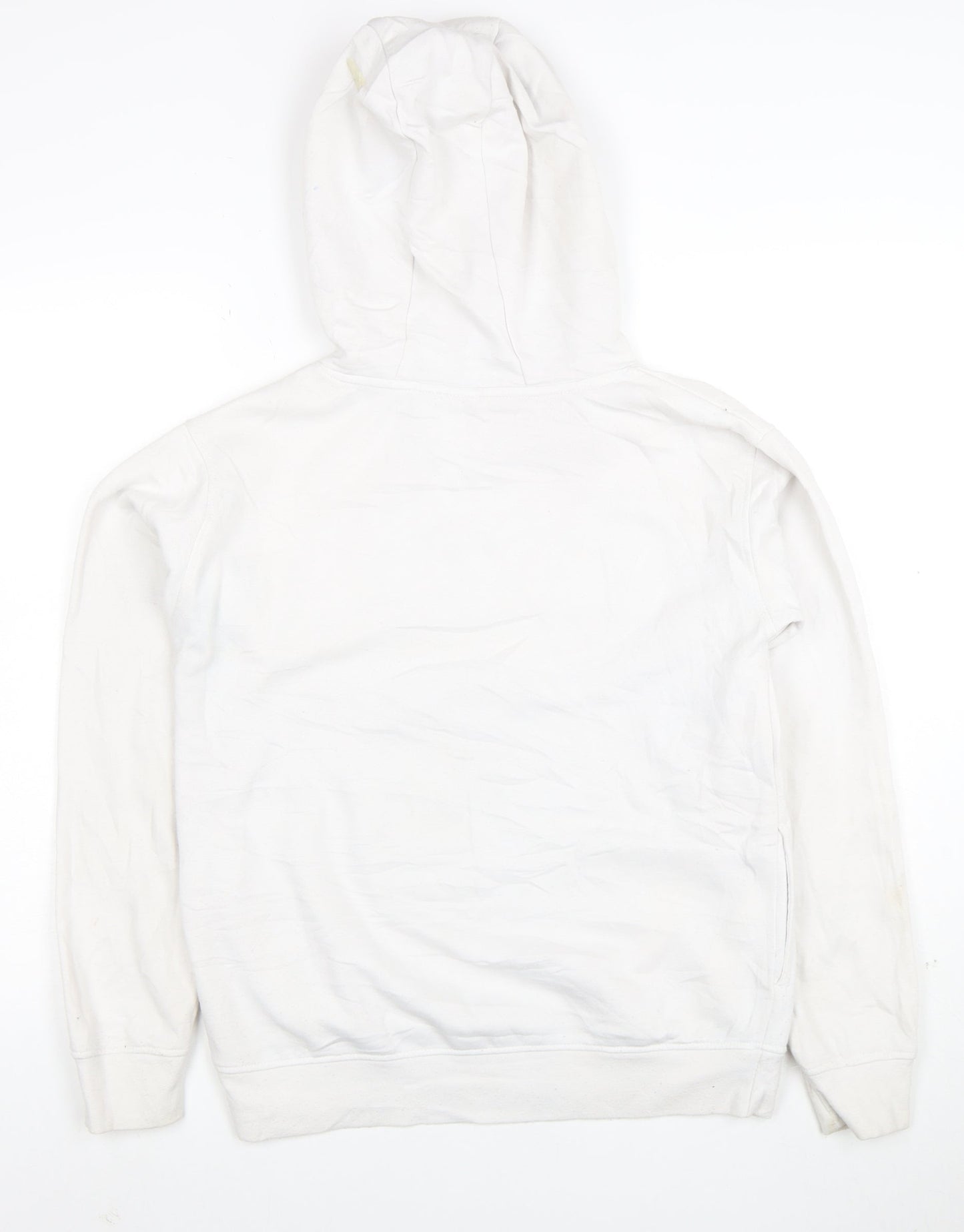 Disney Women White Mickey & Friends Pullover Hoodie Size 2XS