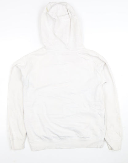 Disney Women White Mickey & Friends Pullover Hoodie Size 2XS