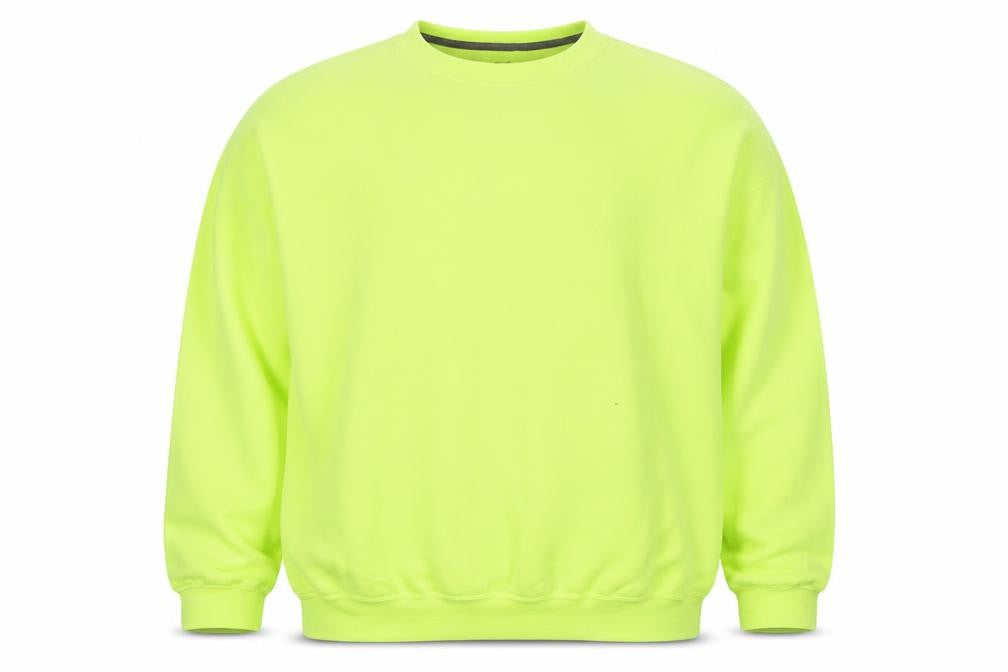 Fruit of the Loom Men's Yellow 2XL Classic Pullover Sweatshirt