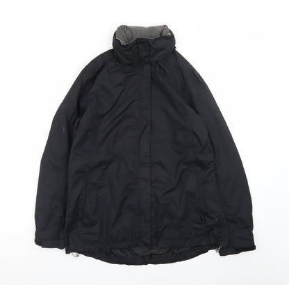 Peter Storm Women's Black Waterproof Rain Jacket Size 14
