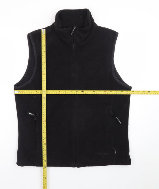 Trespass Men’s Black XL Fleece Bodywarmer Waistcoat Outdoor