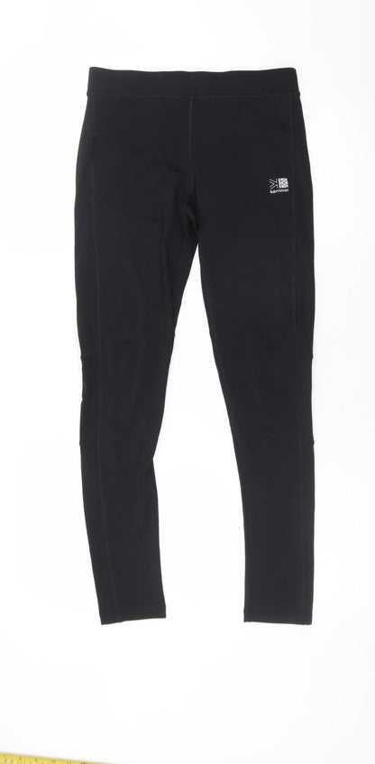 Karrimor Women's Black Running Leggings Size 10 Ankle Length