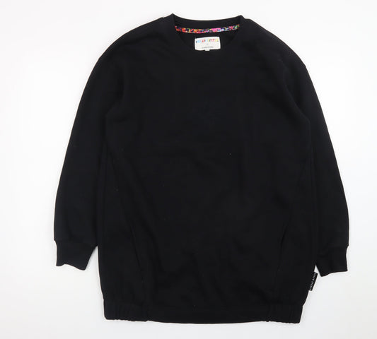 Helen Steele x Dunnes Stores Womens Black XS Pullover Sweatshirt