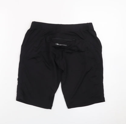 Karrimor Womens Black Size 12 Biker Running Shorts