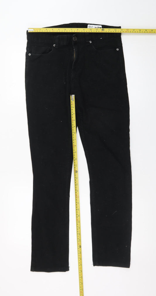 Denim Co. Women's Black Slim Stretch Jeans W30 L30