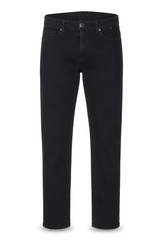 Denim Co. Men's Black 33in Slim Fit Skinny Jeans 30in Leg