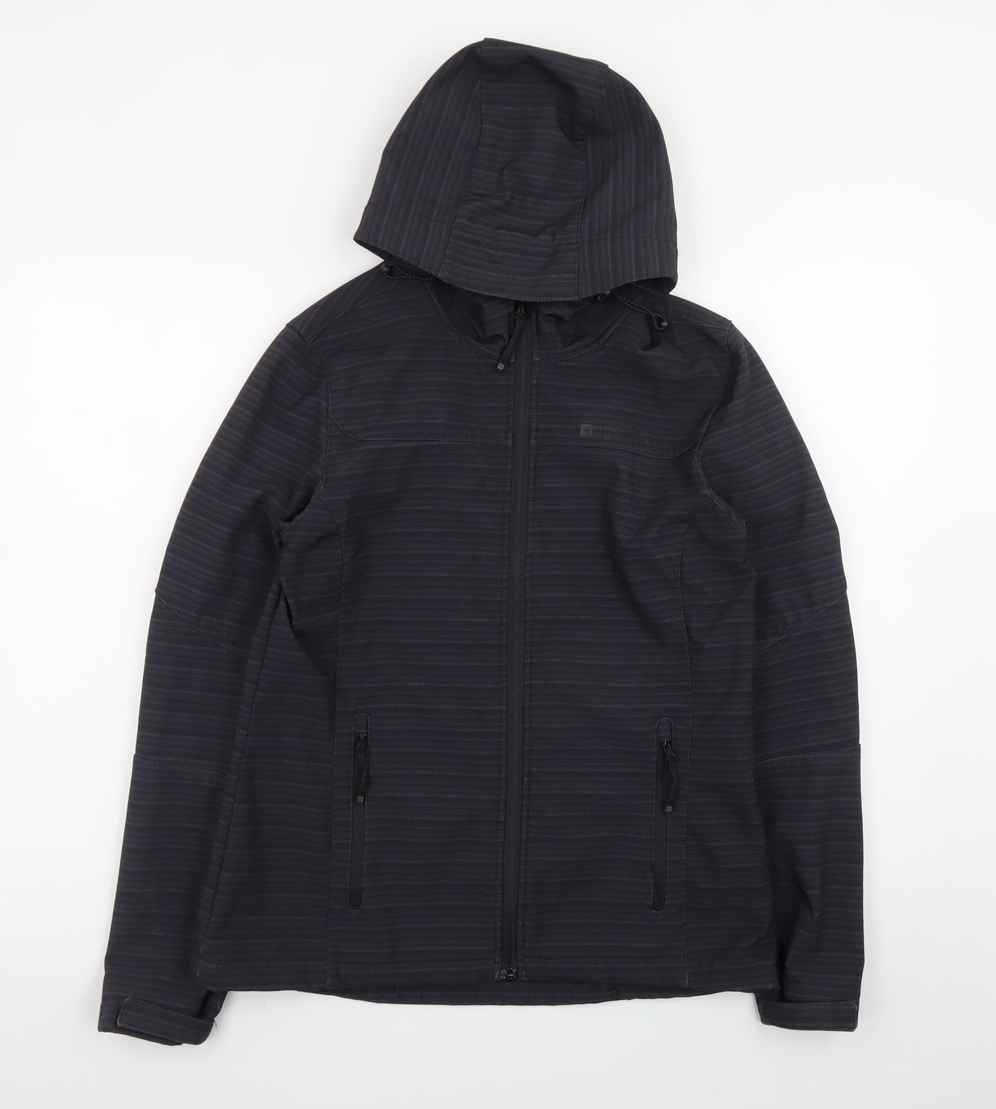Mountain Warehouse Women's Black Softshell Hooded Jacket UK 10