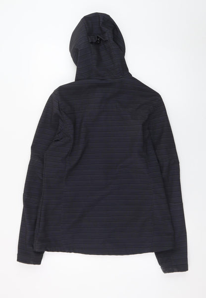 Mountain Warehouse Women's Black Softshell Hooded Jacket UK 10