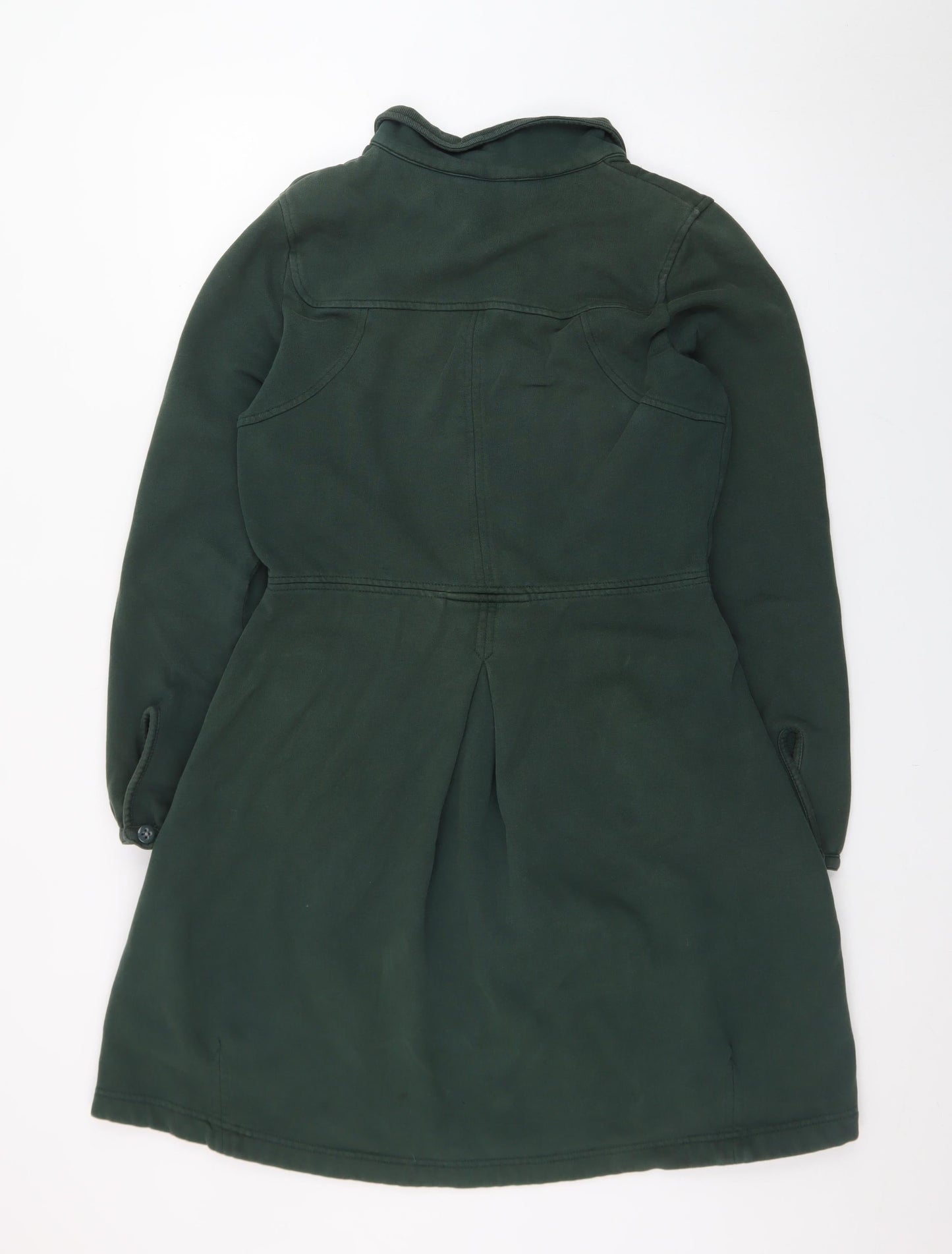 Sandwich Women's Green Mid-Length Cotton Overcoat Size S