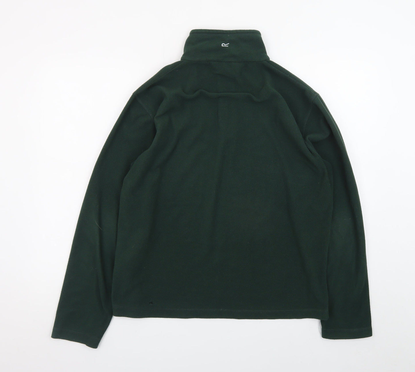 Regatta Men’s Green Fleece 1/4 Zip Pullover Sweatshirt M