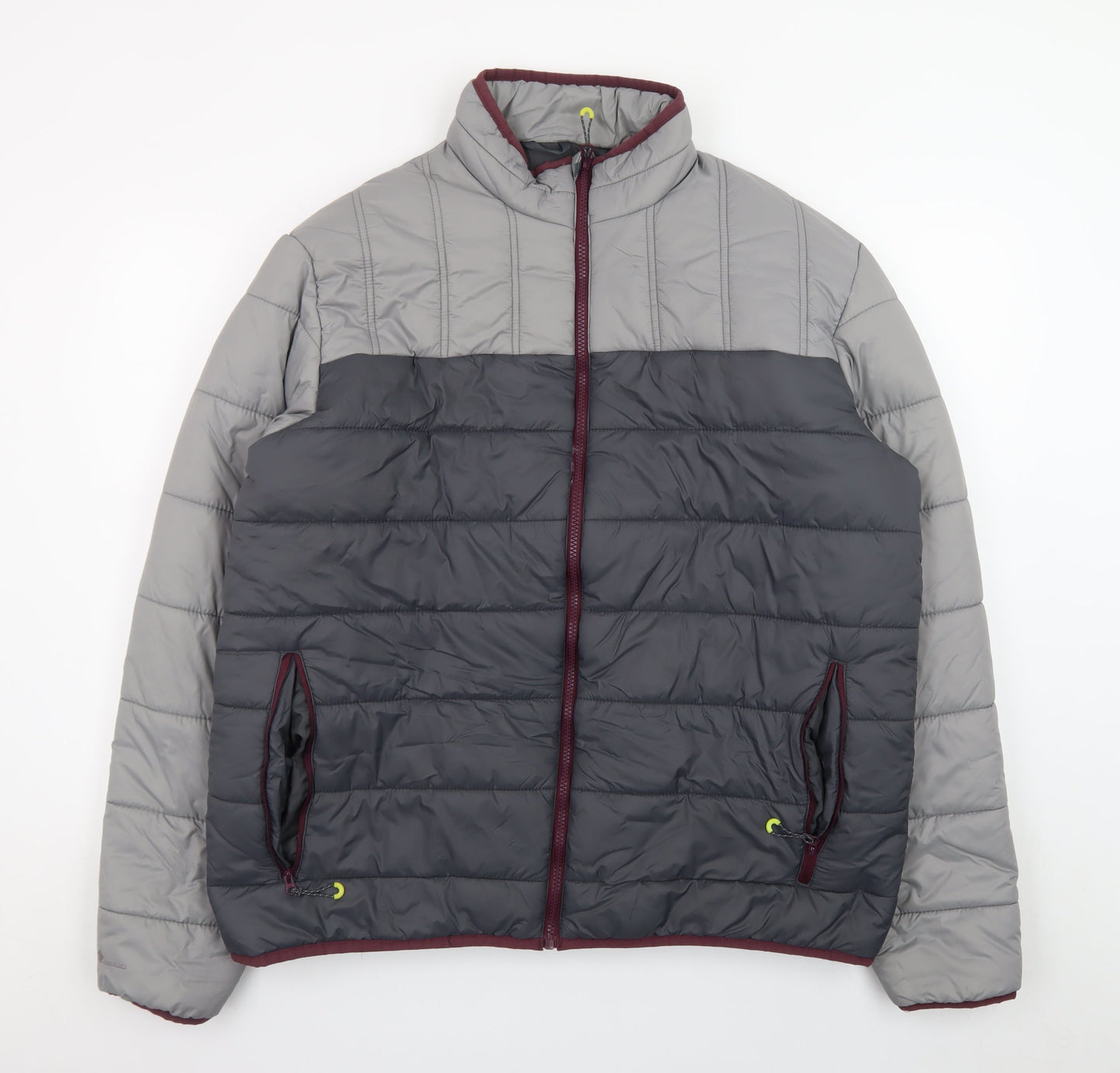 Regatta Mens Grey XL Puffer Jacket Lightweight Insulated Outdoor Coat