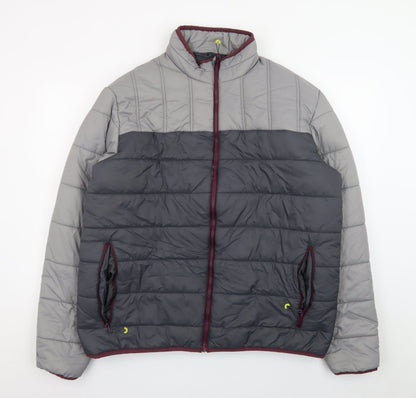 Regatta Mens Grey XL Puffer Jacket Lightweight Insulated Outdoor Coat