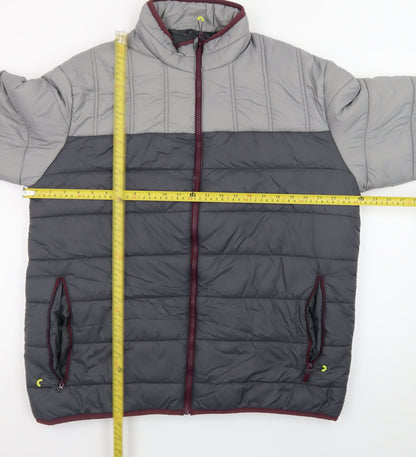 Regatta Mens Grey XL Puffer Jacket Lightweight Insulated Outdoor Coat