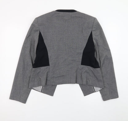 Marks and Spencer Women’s Grey Blazer Size 14 Regular Fit Work Jacket