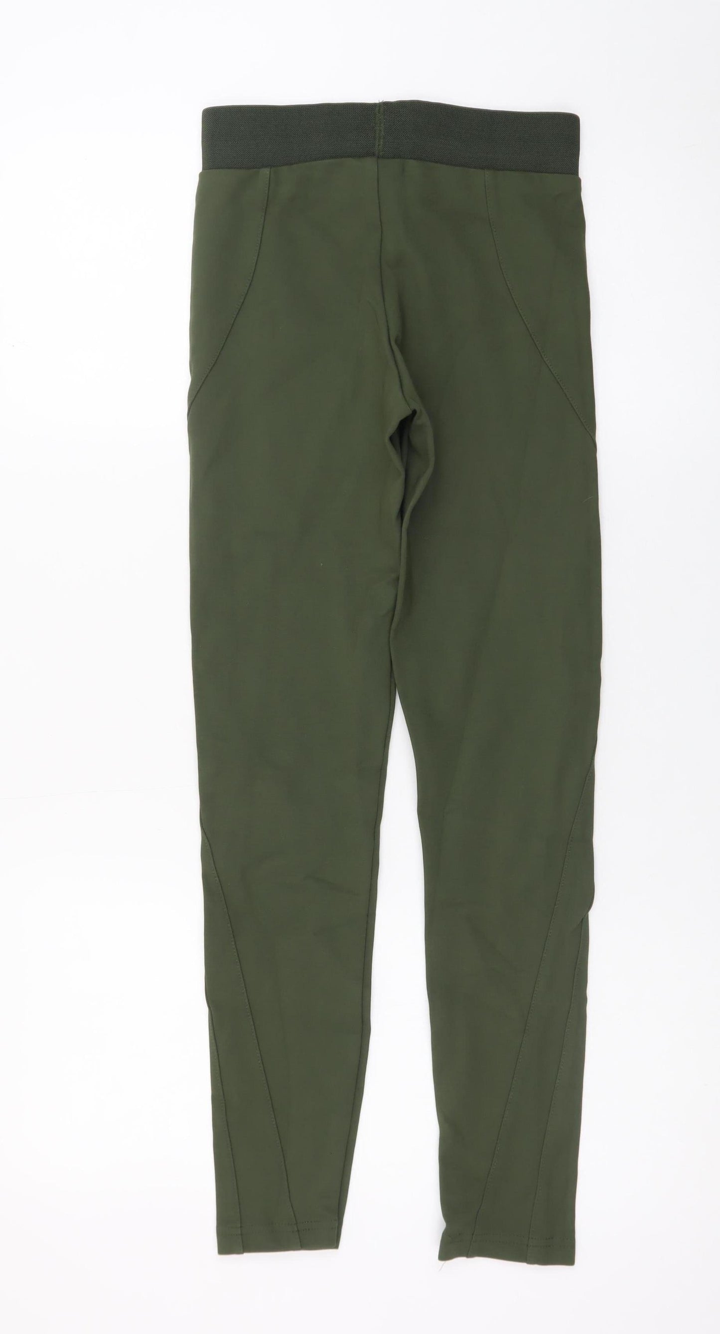 HERA Womens Green XS Leggings Stretch Comfort Fit Activewear