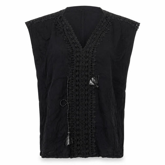 Debenhams The Collection Black Viscose Tunic Top Women’s M