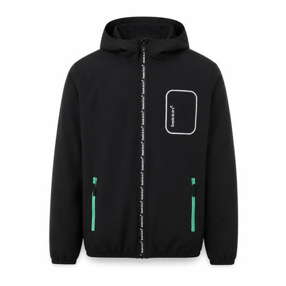 Bekking Men's Black M Windbreaker Hooded Jacket