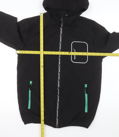 Bekking Men's Black M Windbreaker Hooded Jacket