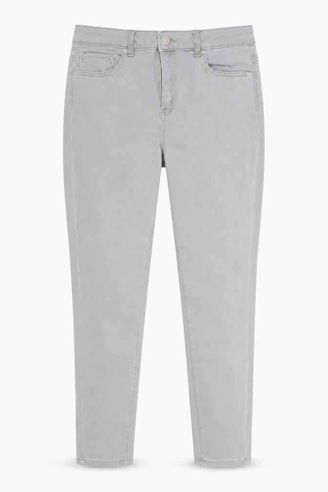 Denim Co. Women’s Grey Skinny Jeans Size 16 Stretch Slim Fit