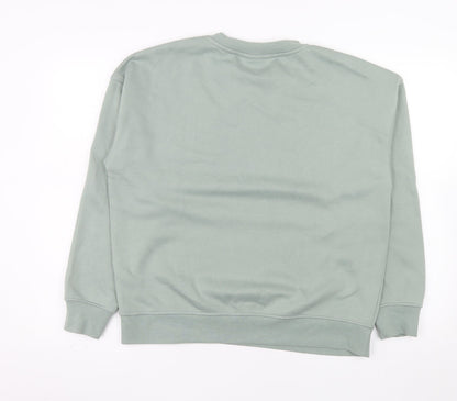 Primark Disney Women Green Mickey Mouse Sweatshirt Size S 10/12