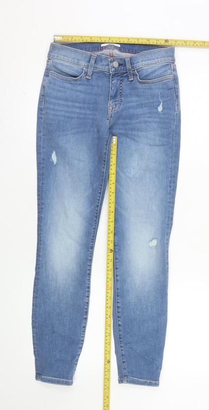 Tommy Hilfiger Women Blue Jegging Jeans Size 4 Slim Stretch Denim