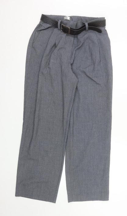 Gallery Women’s Grey Size 14 Pleated Dress Pants Trousers