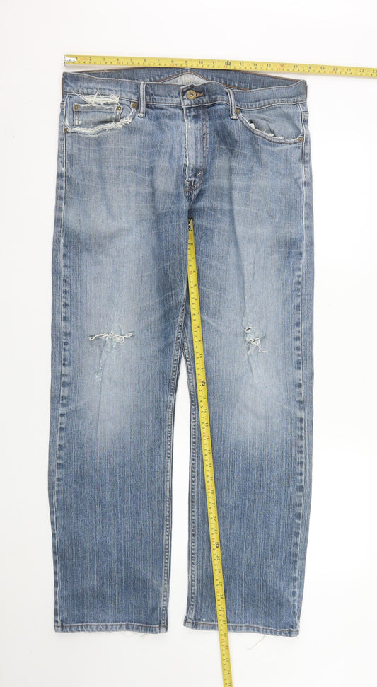 Levi's Men's Blue 514 Straight Fit Jeans W36 L32