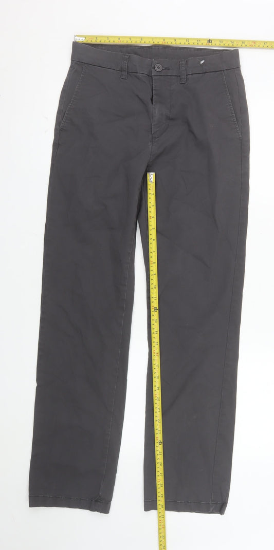 Dunnes Stores Men's Grey Chino Trousers 30W 32L Slim Fit