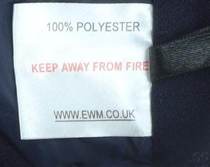 EWM Women’s Blue Classic Comfort Trousers Size 14 28in Leg