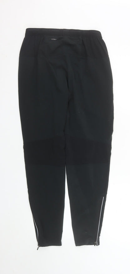 Nike Men's Black Dri-FIT Running Track Pants Size S
