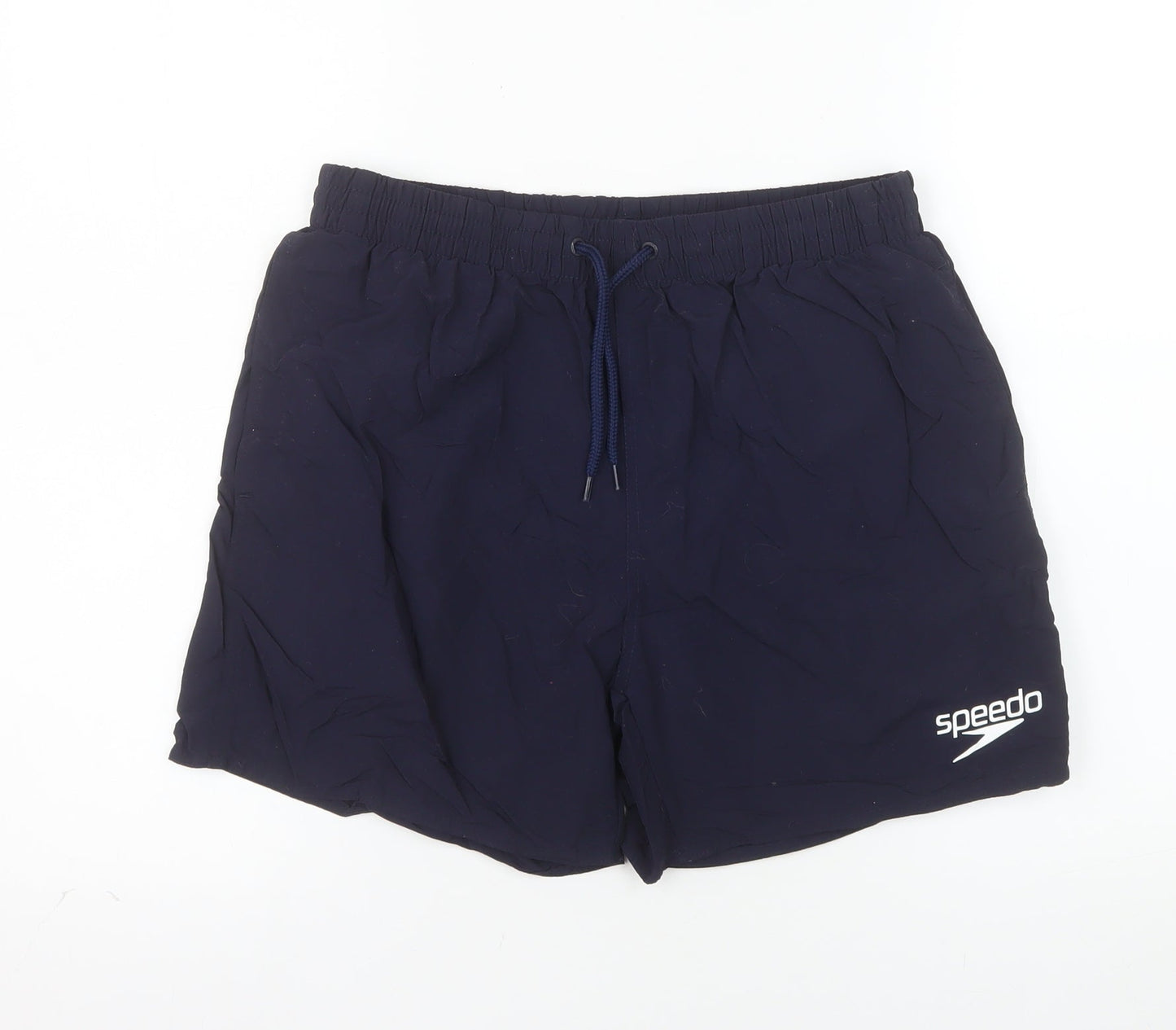 Speedo Men's Navy Blue Swim Shorts S Regular Fit Quick Dry