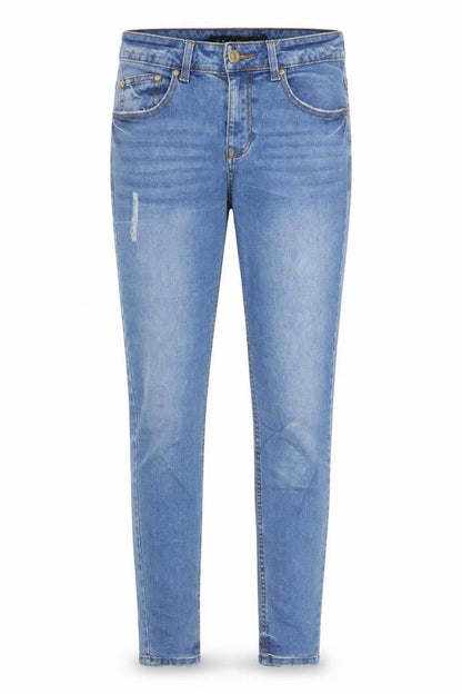 Denim Co. Womens Blue Skinny Mid Rise Stretch Jeans Size 10