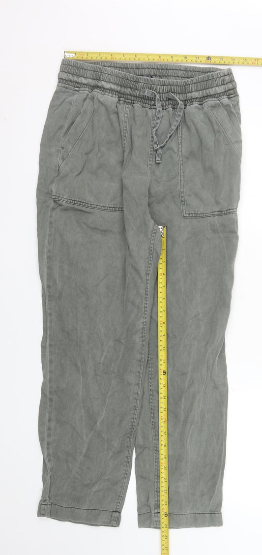 Dunnes Stores Men’s Grey Cargo Trousers M Regular Fit Cotton