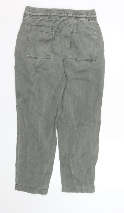Dunnes Stores Men’s Grey Cargo Trousers M Regular Fit Cotton