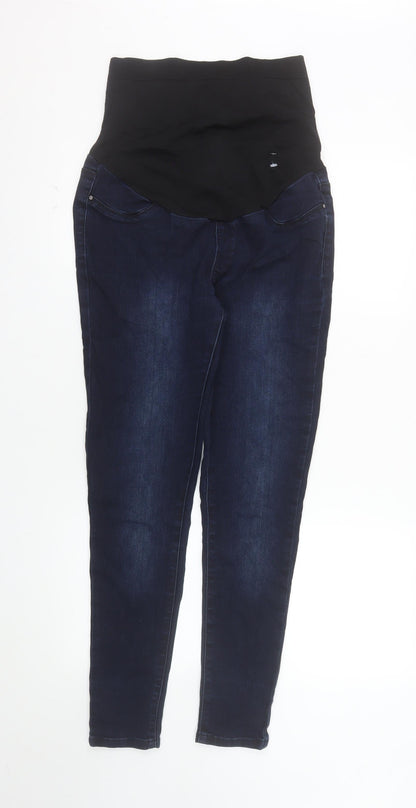 Dunnes Stores Women's Dark Blue Skinny Maternity Jeans Size 12