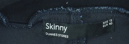Dunnes Stores Women's Dark Blue Skinny Maternity Jeans Size 12