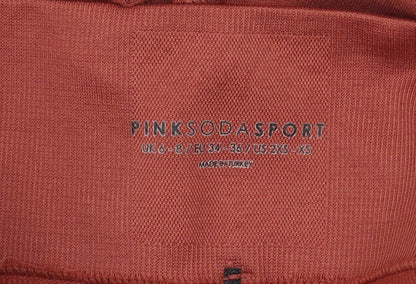 Pink Soda Sport Womens Brown Seamless Leggings XS Active Gymwear